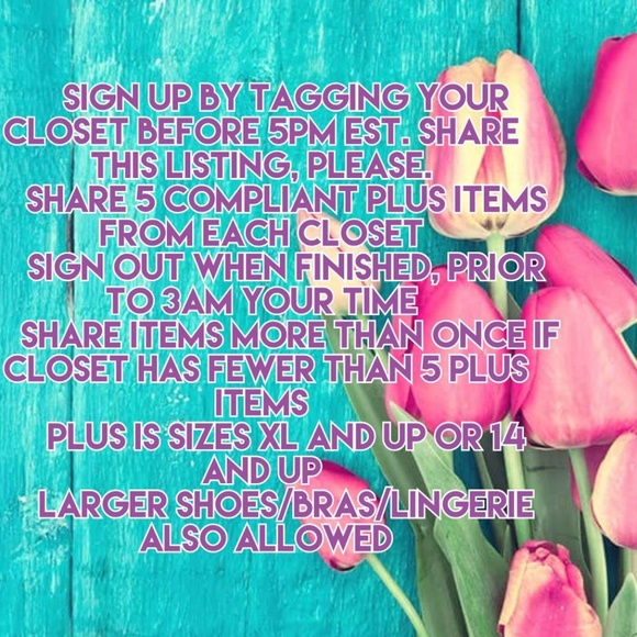 5/17 (CLOSED) PLUS SHARE GROUP: Curvy Cuties - Picture 2 of 2